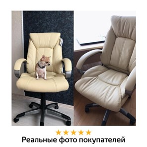 Офисное кресло BRABIX "Maestro EX-506", экокожа, бежевое, 531168 в Архангельске - предосмотр 10
