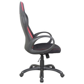 Компьютерное кресло Brabix Premium Force EX-516 (ткань, черное/вставки красные) 531571 в Архангельске - предосмотр 2