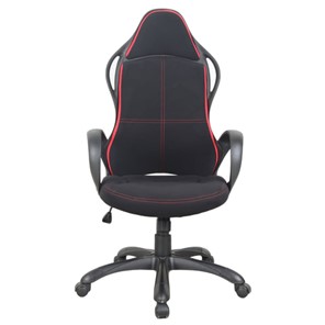 Компьютерное кресло Brabix Premium Force EX-516 (ткань, черное/вставки красные) 531571 в Архангельске - предосмотр 5
