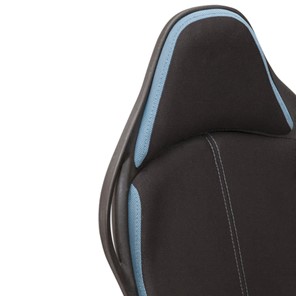 Кресло офисное Brabix Premium Force EX-516 (ткань, черное/вставки синие) 531572 в Архангельске - предосмотр 7