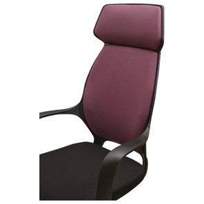 Кресло компьютерное Brabix Premium Galaxy EX-519 (ткань, черное/терракотовое) 531570 в Архангельске - предосмотр 8