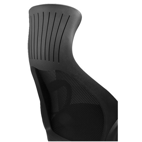 Кресло Brabix Premium Genesis EX-517 (пластик черный, ткань/экокожа/сетка черная)   531574 в Архангельске - изображение 5