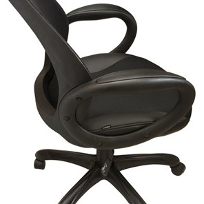 Кресло Brabix Premium Genesis EX-517 (пластик черный, ткань/экокожа/сетка черная)   531574 в Архангельске - предосмотр 7
