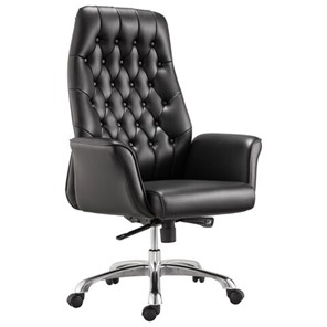 Офисное кресло BRABIX PREMIUM "Legacy EX-750", синхромеханизм, алюминий, экокожа, черное, 532492 в Архангельске - предосмотр