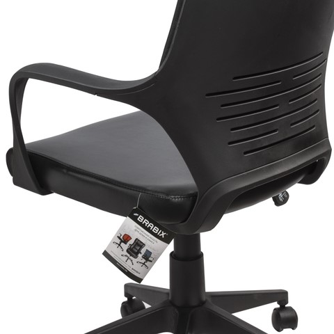 Офисное кресло Brabix Premium Prime EX-515 (экокожа, черное) 531569 в Архангельске - изображение 8