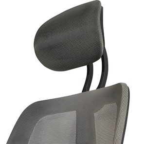 Компьютерное кресло BRABIX "Saturn ER-400", с подголовником, комбинированное, черное/серое, 530871 в Архангельске - предосмотр 5