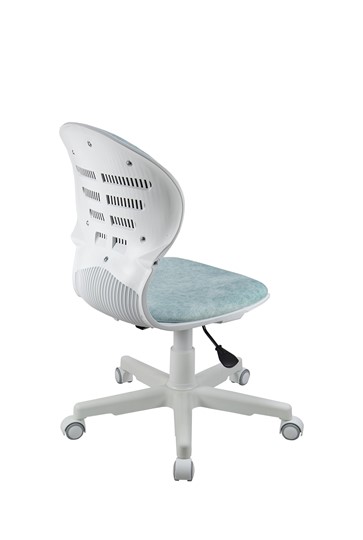 Офисное кресло Chair 1139 FW PL White, Голубой в Архангельске - изображение 3