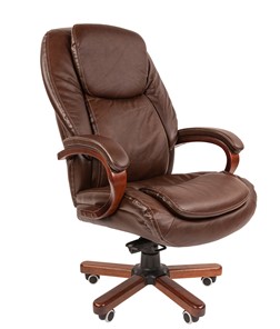 Офисное кресло CHAIRMAN 408, коричневый в Архангельске - предосмотр