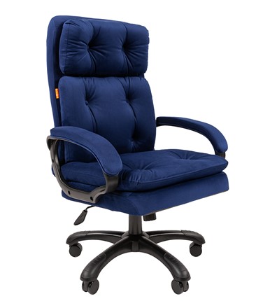 Компьютерное кресло CHAIRMAN 442 Ткань синий в Архангельске - изображение