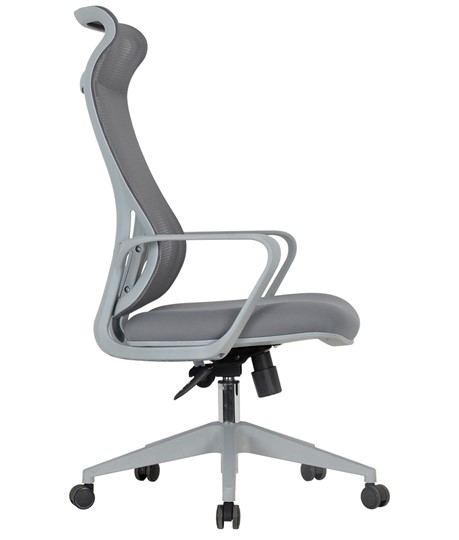 Компьютерное кресло CHAIRMAN 577, сетчатый акрил серый / полиэстер серый в Архангельске - изображение 1