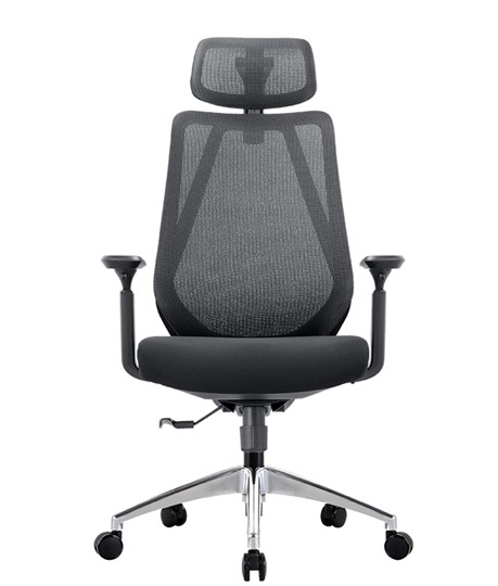 Офисное кресло CHAIRMAN 580 Сетчатый акрил серый / Полиэстер черный в Архангельске - изображение 3