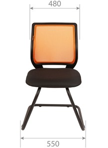 Кресло офисное CHAIRMAN 699V, цвет оранжевый в Архангельске - предосмотр 1