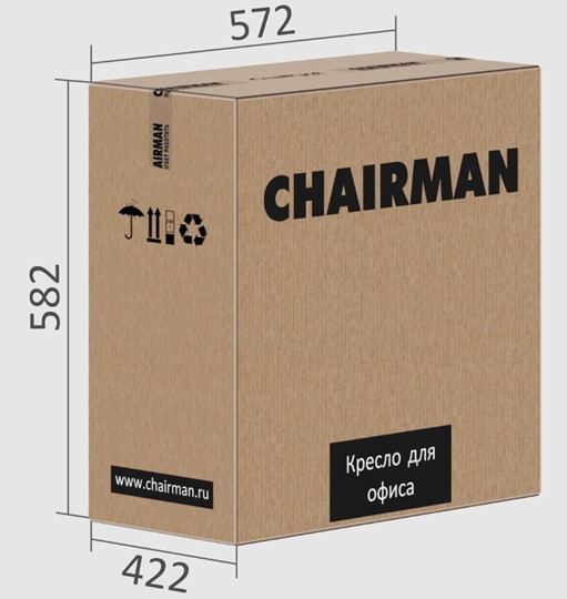 Кресло CHAIRMAN 699V, цвет серый в Архангельске - изображение 3