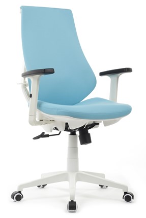 Компьютерное кресло Design CX1361М, Голубой в Архангельске - изображение