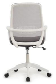 Кресло Design W-207, Белый пластик/серая сетка в Архангельске - предосмотр 3