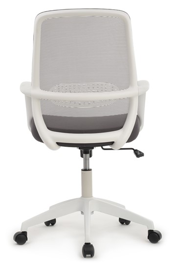 Кресло Design W-207, Белый пластик/серая сетка в Архангельске - изображение 3