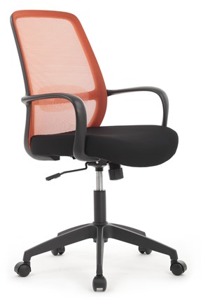Компьютерное кресло Design W-207, Оранжевая сетка в Архангельске - изображение