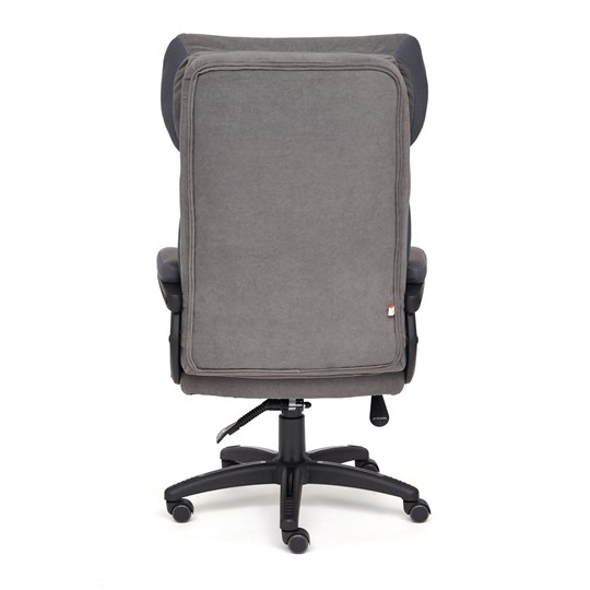 Кресло офисное DUKE флок/ткань, серый/серый, 29/TW-12 арт.14039 в Архангельске - изображение 4