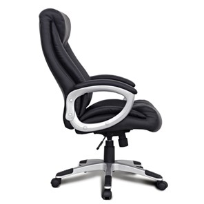 Офисное кресло из натуральной кожи BRABIX "Grand EX-500", черное, 530861 в Архангельске - предосмотр 2