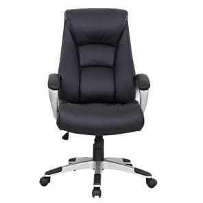 Офисное кресло из натуральной кожи BRABIX "Grand EX-500", черное, 530861 в Архангельске - предосмотр 6