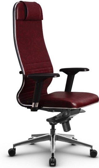 Офисное кресло Metta L 1m 38K2/4D мультиблок, нижняя часть 17839 бордовый в Архангельске - изображение 1