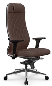 Офисное кресло Мetta L 1m 40M/2D Infinity Easy Clean (MPES) мультиблок, нижняя часть 17839 темно-коричневый в Архангельске