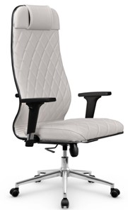 Офисное кресло Мetta L 1m 40M/2D Infinity Easy Clean (MPES) топган OMS, нижняя часть 17853 белый в Архангельске - предосмотр