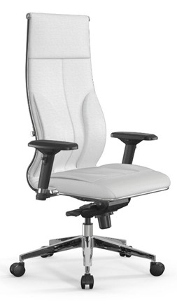 Кресло офисное Мetta L 1m 46/4D Infinity Easy Clean мультиблок, нижняя часть 17839 белый в Архангельске - изображение