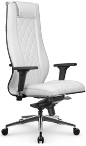 Кресло офисное МЕТТА L 1m 50M/2D Infinity Easy Clean мультиблок, нижняя часть 17839 белый в Архангельске - предосмотр