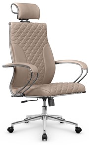 Офисное кресло Metta L 2c 44C/K116 Infinity Easy Clean топган, нижняя часть 17852 темно-бежевый в Архангельске