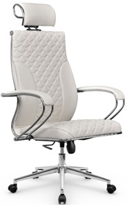 Офисное кресло Metta L 2c 44C/K116 Infinity Easy Clean топган OMS, нижняя часть 17853 белый в Архангельске