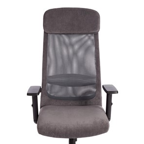 Кресло офисное PROFIT PLT флок/ткань, серый, 29/W-12, арт.20537 в Архангельске - предосмотр 5