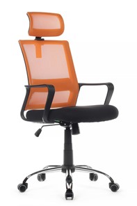 Компьютерное кресло RCH 1029HB, черный/оранжевый в Архангельске