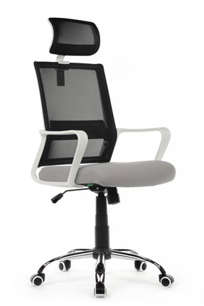 Кресло компьютерное RCH 1029HW, серый/черный в Архангельске - изображение