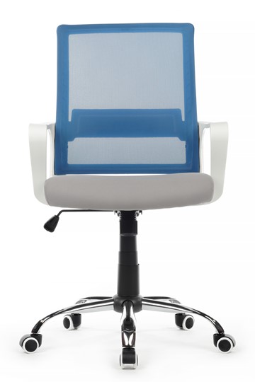 Кресло компьютерное RCH 1029MW, серый/синий в Архангельске - изображение 1