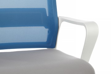 Кресло компьютерное RCH 1029MW, серый/синий в Архангельске - предосмотр 5