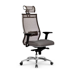 Офисное кресло Samurai SL-3.05 MPES Светло-коричневый / Серый в Архангельске - предосмотр