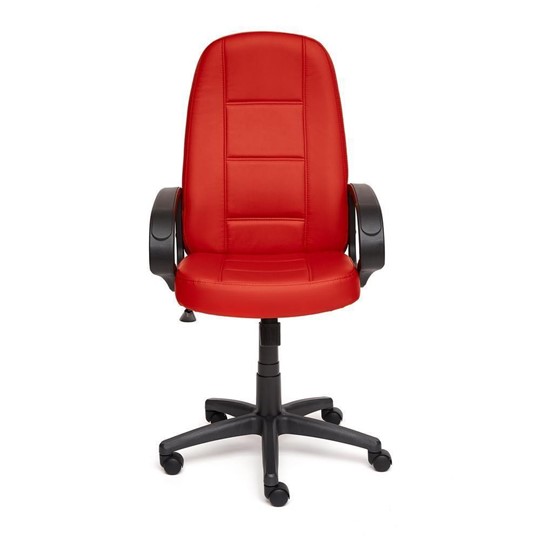 Кресло офисное СН747 кож/зам, красный, арт.7707 в Архангельске - изображение 3