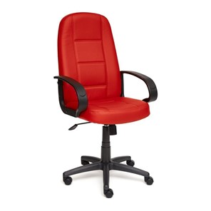Кресло офисное СН747 кож/зам, красный, арт.7707 в Архангельске