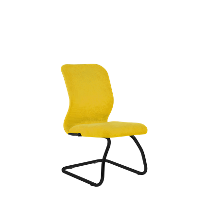 Офисное кресло SU-Mr-4/подл.000/осн.008 желтый в Архангельске - изображение