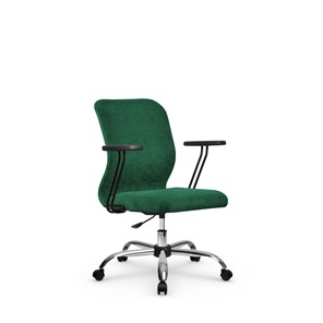 Кресло офисное SU-Mr-4/подл.109/осн.006 зеленый в Архангельске