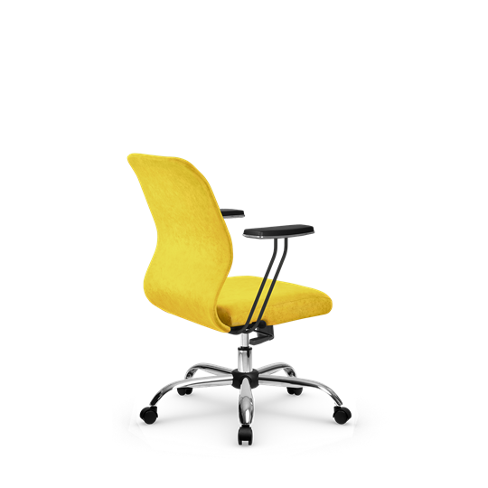 Кресло SU-Mr-4/подл.110/осн.003 желтый в Архангельске - изображение 1