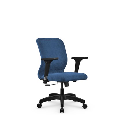 Кресло офисное SU-Mr-4/подл.200/осн.001 светло-синий в Архангельске - изображение