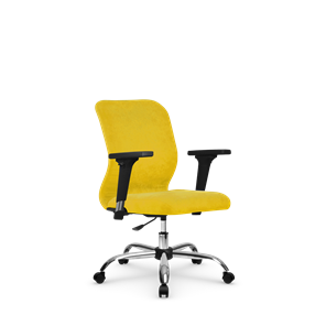 Компьютерное кресло SU-Mr-4/подл.200/осн.006 желтый в Архангельске - предосмотр