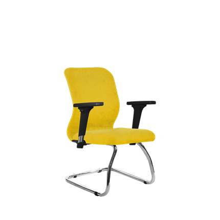 Компьютерное кресло SU-Mr-4/подл.200/осн.007 желтый в Архангельске - изображение