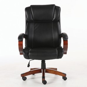 Кресло компьютерное Brabix Premium Magnum EX-701 (дерево, рециклированная кожа, черное) 531827 в Архангельске