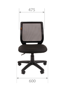 Офисное кресло CHAIRMAN 699 Б/Л Сетка TW-04 (серый) в Архангельске - предосмотр 4