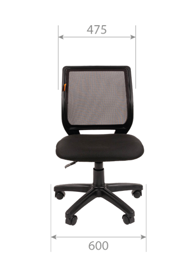 Офисное кресло CHAIRMAN 699 Б/Л Сетка TW-04 (серый) в Архангельске - изображение 4