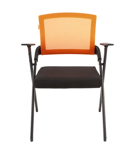 Кресло компьютерное CHAIRMAN NEXX сетчатый акрил DW66 оранжевый в Архангельске - изображение 2
