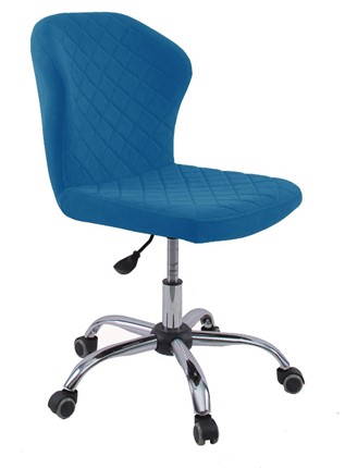 Кресло офисное KD-31, микровелюр B8 blue в Архангельске - изображение